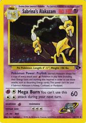 Sabrina's Alakazam #16 FOIL Gym Challenge (Unlimited)