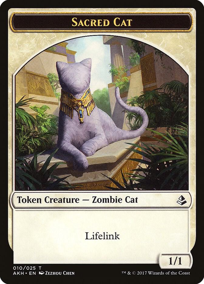Sacred Cat Token #10 Amonkhet