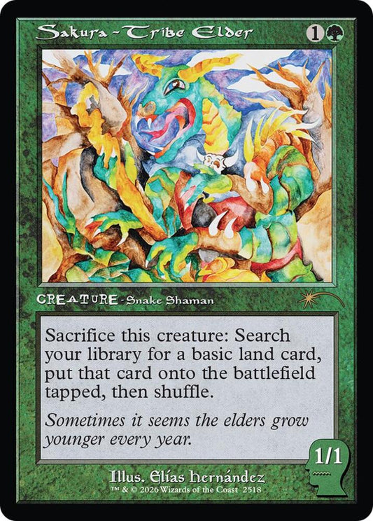 Sakura-Tribe Elder #2518 Secret Lair Drop Series