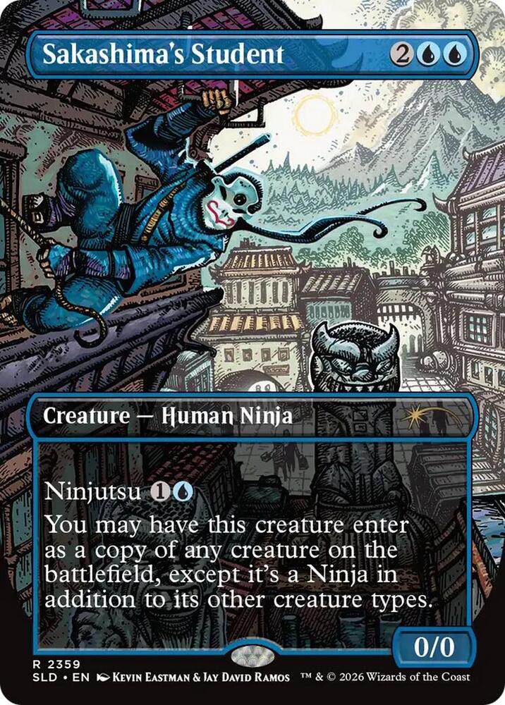 Sakashima's Student #2359 FOIL Secret Lair Drop Series