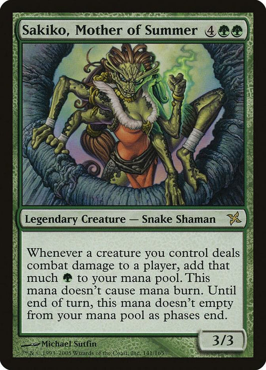 Sakiko, Mother of Summer #141 Betrayers of Kamigawa