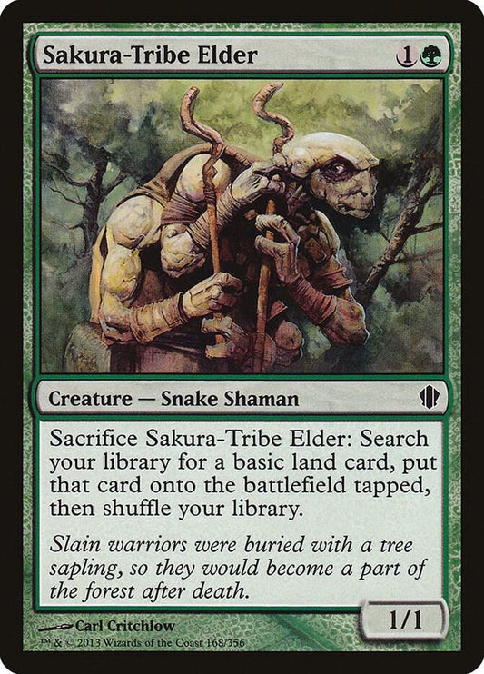 Sakura-Tribe Elder #168 Commander 2013