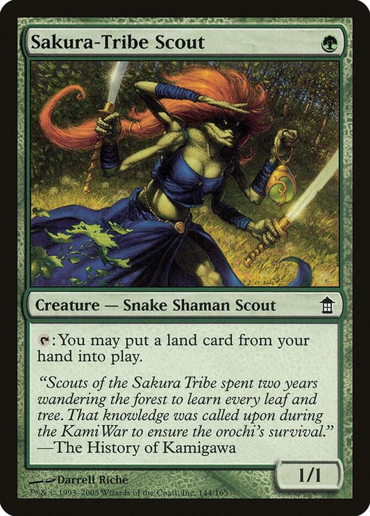 Sakura-Tribe Scout #144 Saviors of Kamigawa