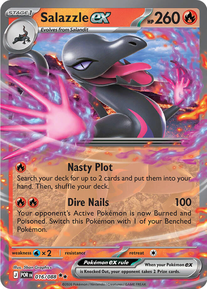 Salazzle EX #16 ME03: Perfect Order