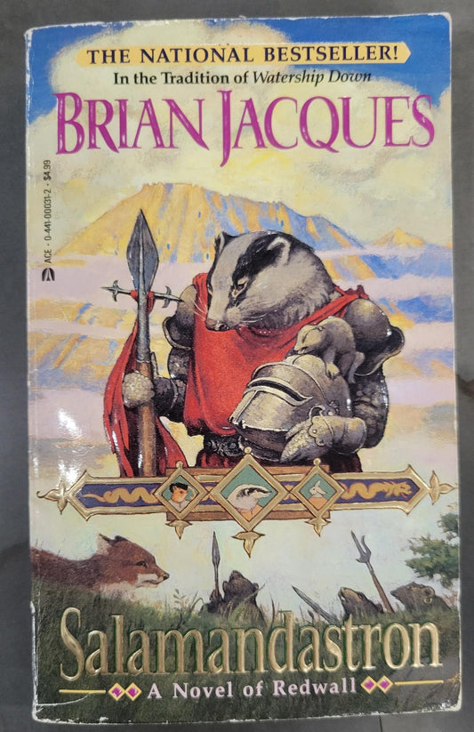Salamandastron (Redwall #5) (1994) 1st printing - Jacques, Brian