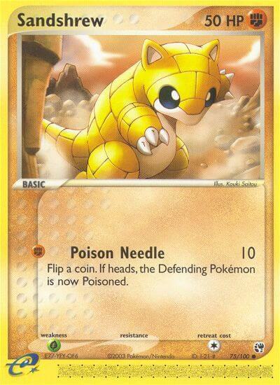 Sandshrew #75 Sandstorm