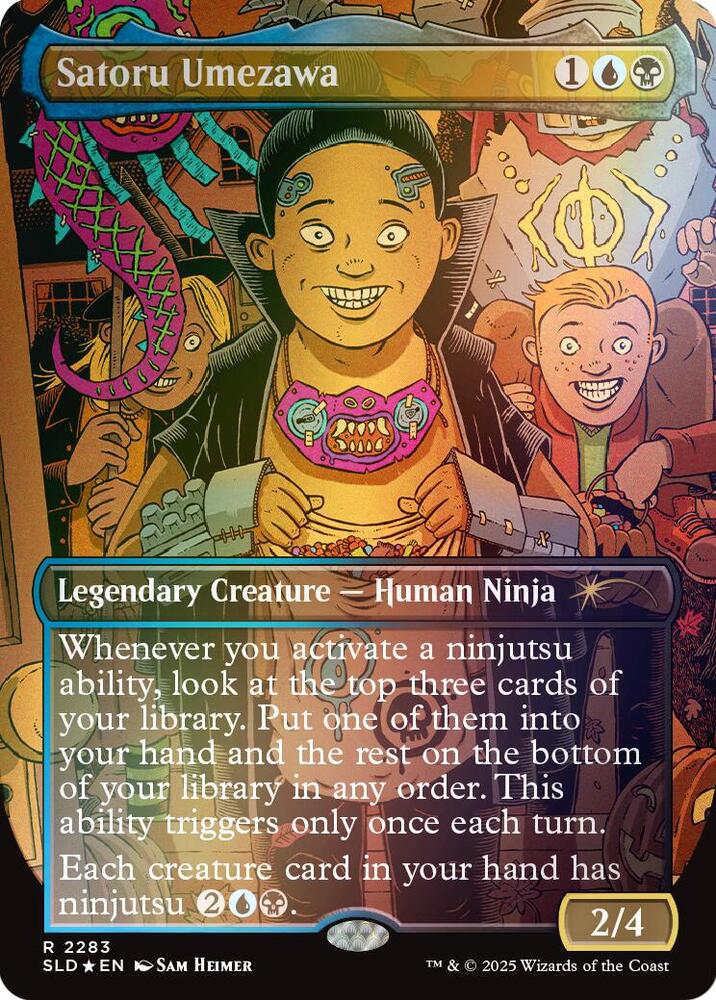 Satoru Umezawa #2283 FOIL Secret Lair Drop Series