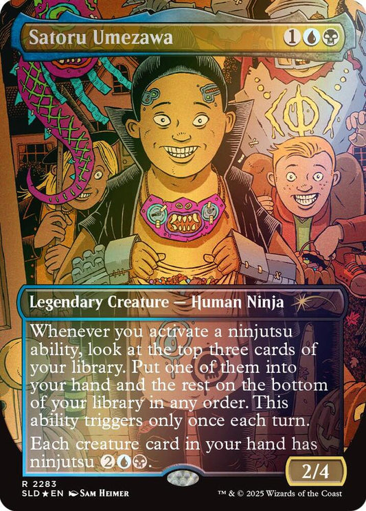 Satoru Umezawa #2283 FOIL Secret Lair Drop Series