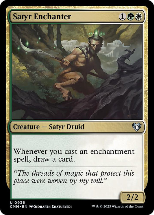 Satyr Enchanter #936 Commander Masters