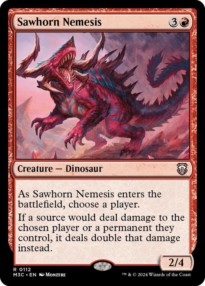 Sawhorn Nemesis #112 Commander: Modern Horizons 3
