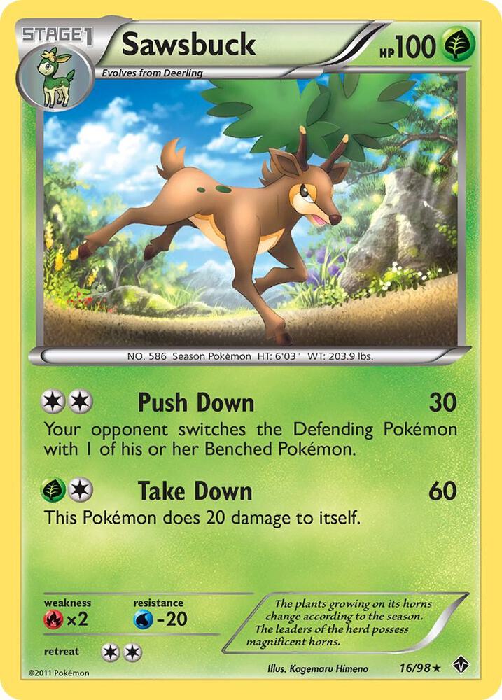 Sawsbuck #16 Emerging Powers
