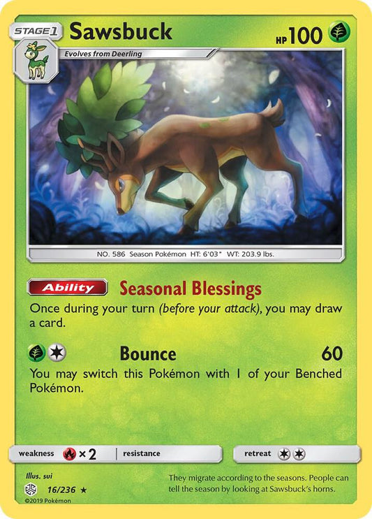 Sawsbuck #16 FOIL Cosmic Eclipse
