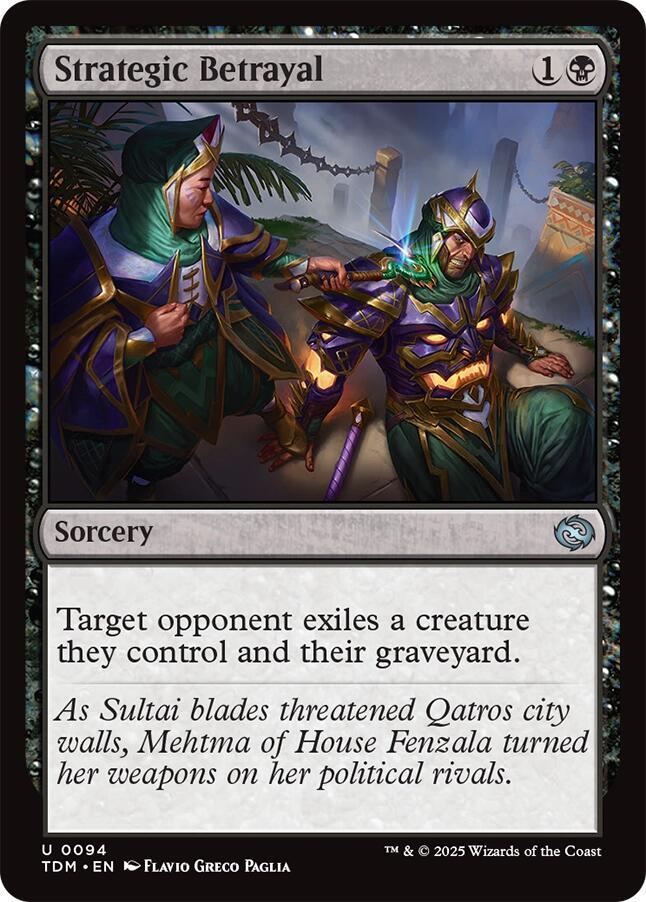 Strategic Betrayal #94 Tarkir: Dragonstorm
