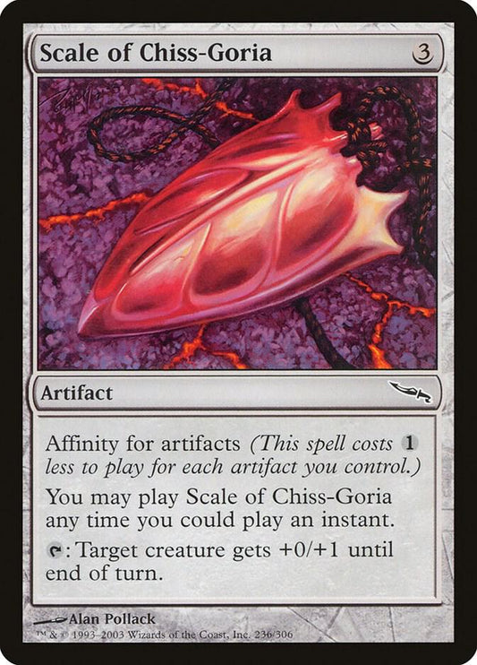 Scale of Chiss-Goria #236 FOIL Mirrodin