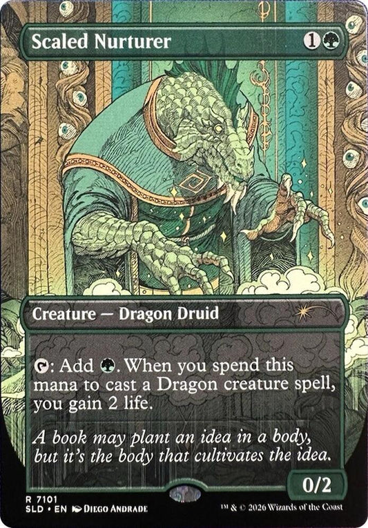 Scaled Nurturer #7101 FOIL Secret Lair Drop Series