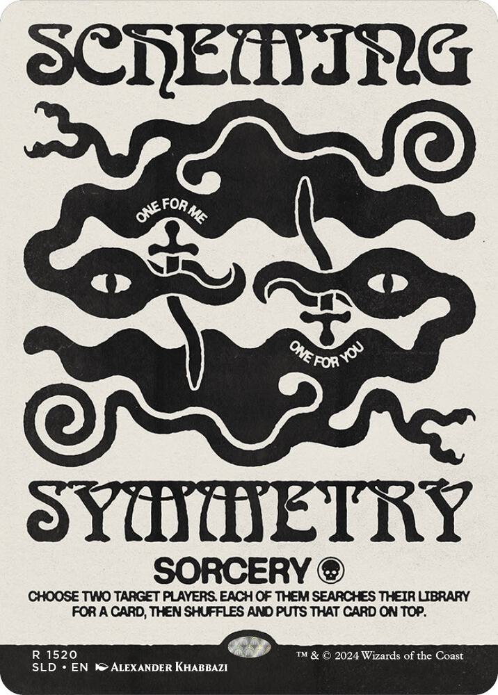 Scheming Symmetry #1520 Secret Lair Drop Series