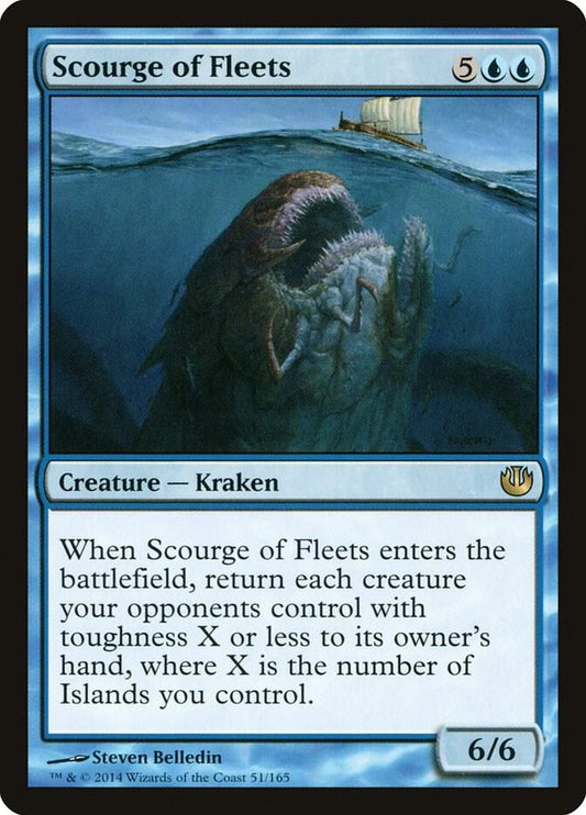 Scourge of Fleets #51 FOIL Journey into Nyx