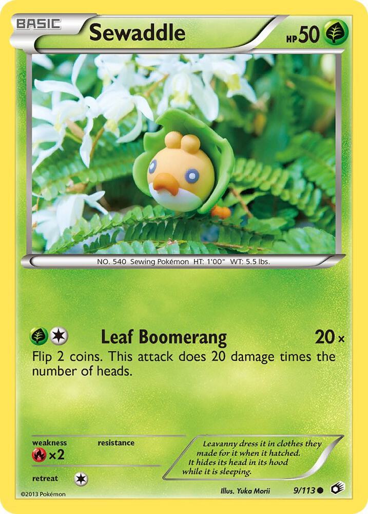 Sewaddle #9 Legendary Treasures
