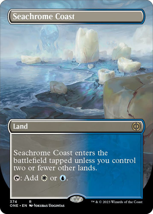 Seachrome Coast (Borderless) #374 Phyrexia: All Will Be One