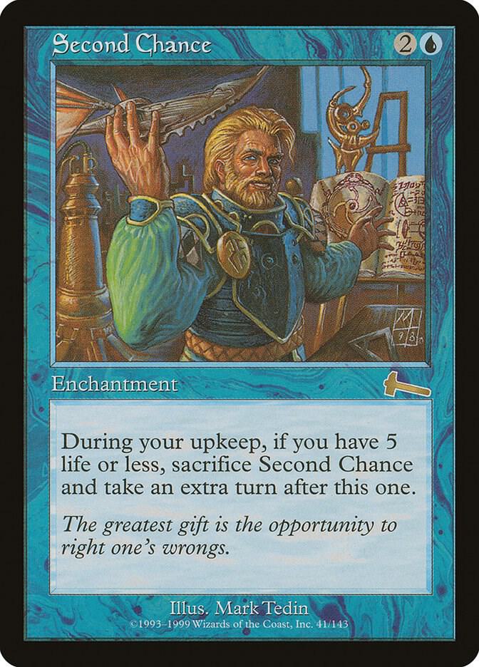 Second Chance #41 FOIL Urza's Legacy