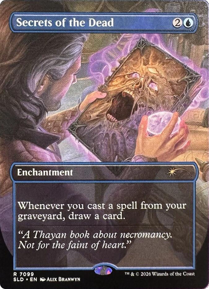 Secrets of the Dead #7099 FOIL Secret Lair Drop Series