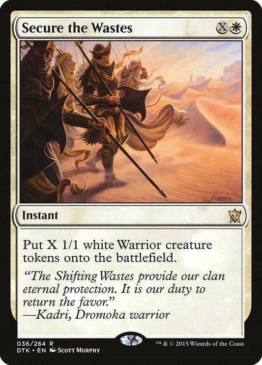 Secure the Wastes #36 Dragons of Tarkir