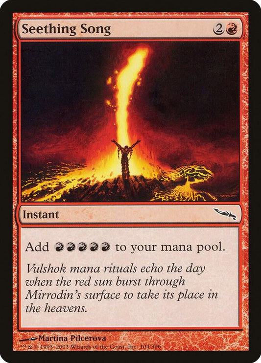 Seething Song #104 Mirrodin