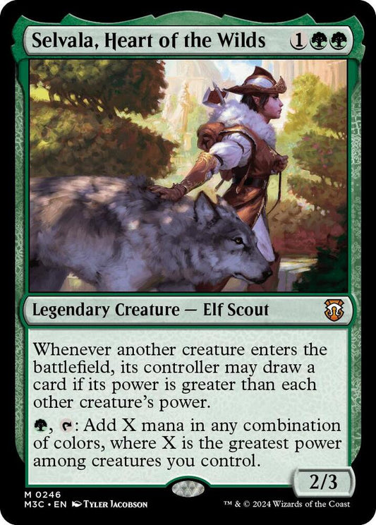 Selvala, Heart of the Wilds #246 Commander: Modern Horizons 3