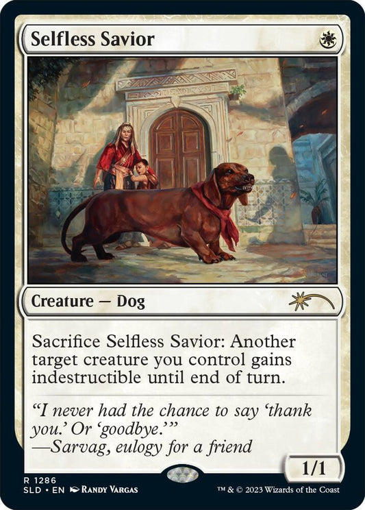Selfless Savior #1286 Secret Lair Drop Series