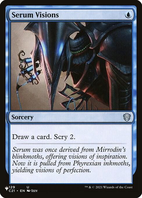 Serum Visions #129 The List Reprints