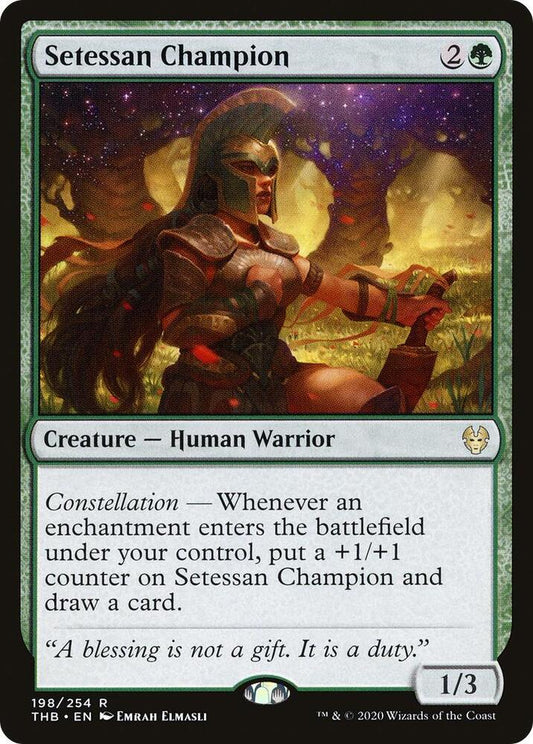 Setessan Champion #198 Theros Beyond Death