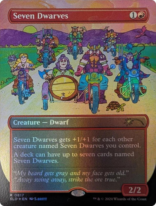 Seven Dwarves #817 FOIL Secret Lair Drop Series