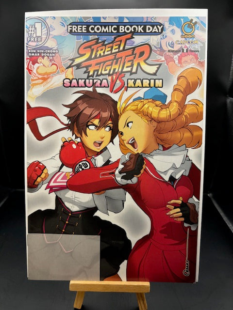 Street Fighter Sakura Vs Karin #1 Free Comic Book Day (2019)