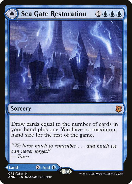 Sea Gate Restoration #76 Zendikar Rising