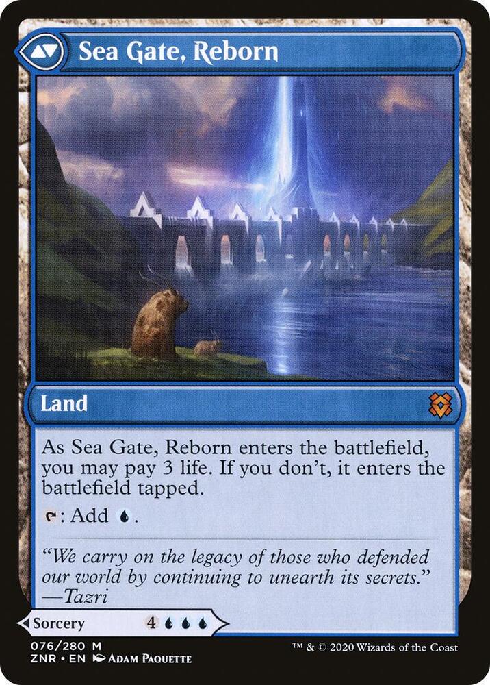 Sea Gate Restoration #76 Zendikar Rising