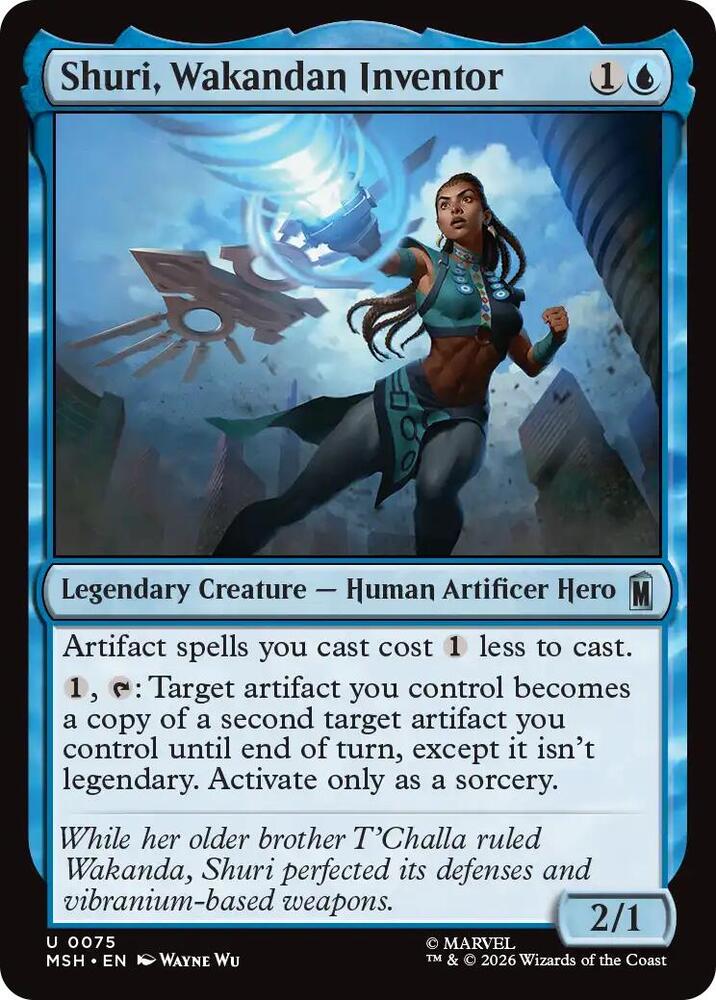 Shuri, Wakandan Inventor #75 FOIL Marvel Super Heroes