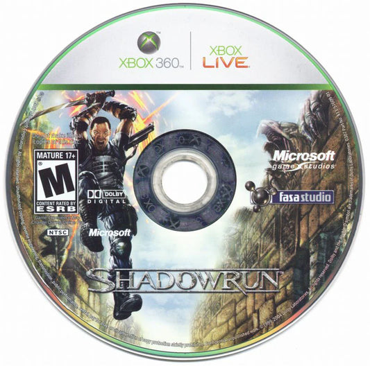 Xbox 360 Shadowrun (Disc Only)