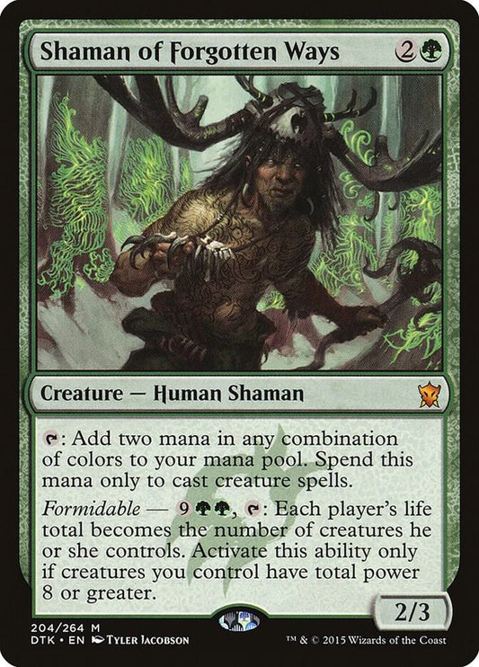 Shaman of Forgotten Ways #204 Dragons of Tarkir