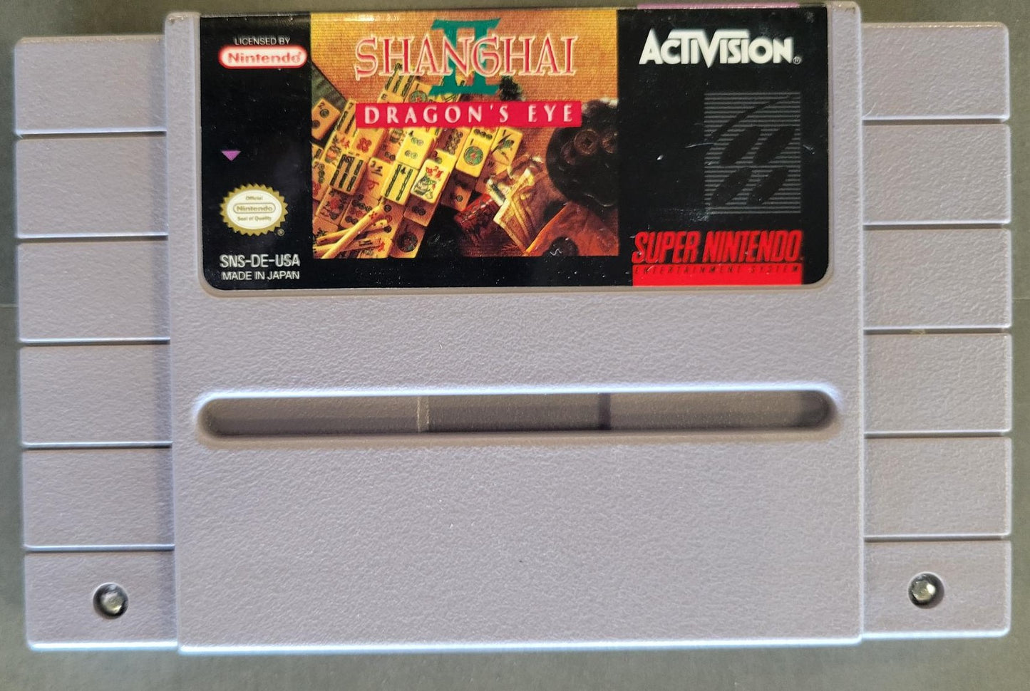 SNES Shanghai II Dragon's Eye