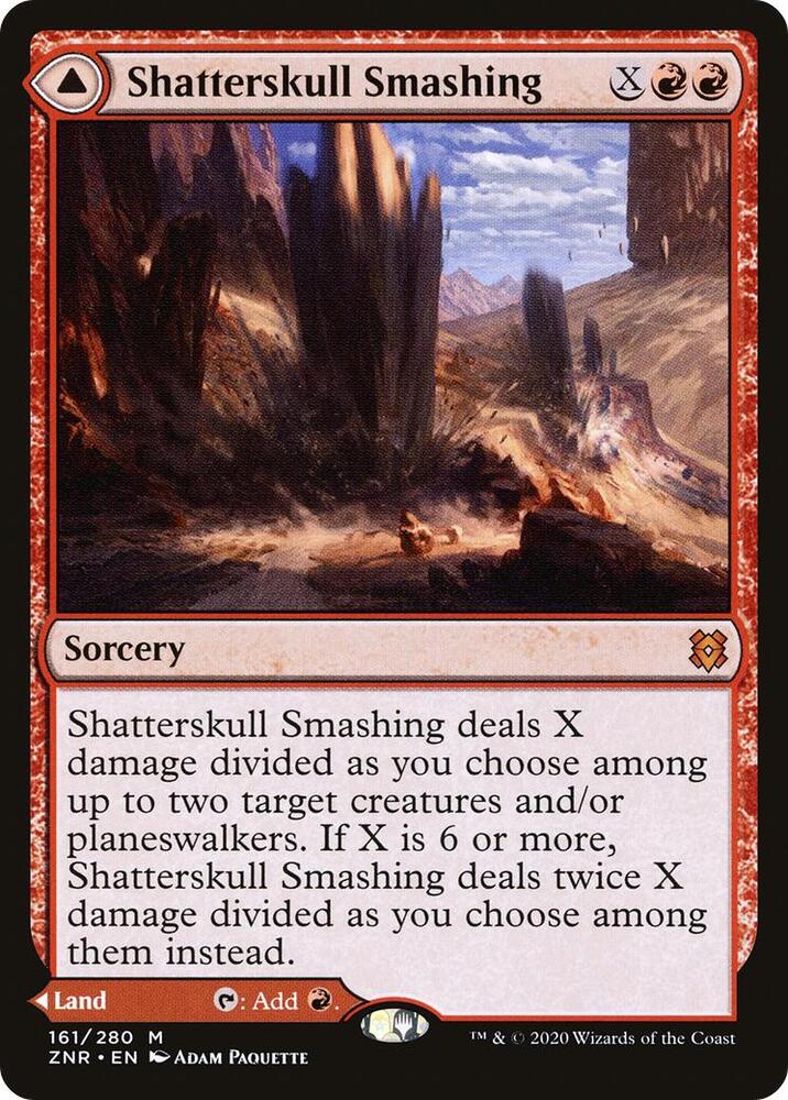 Shatterskull Smashing #161 Zendikar Rising