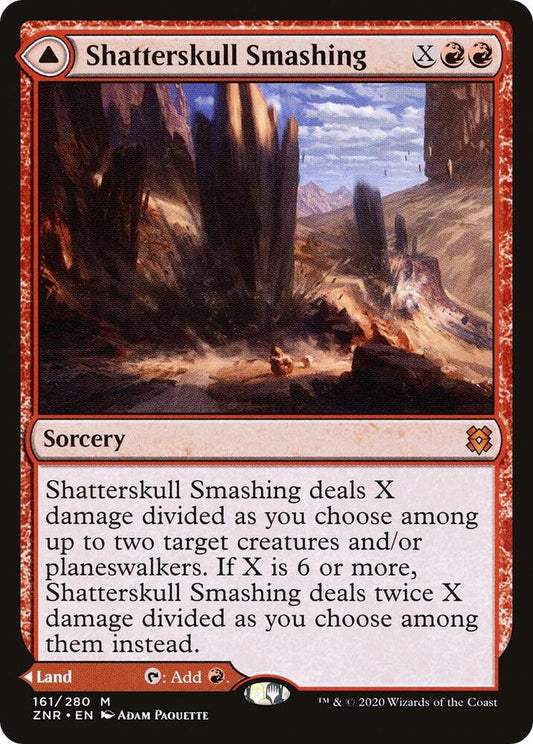Shatterskull Smashing #161 Zendikar Rising