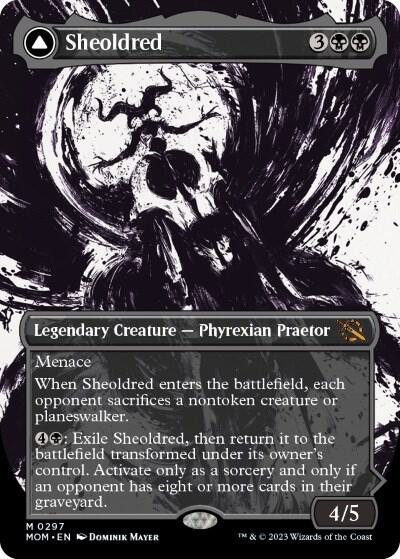 Sheoldred (Showcase) #297 FOIL March of the Machine