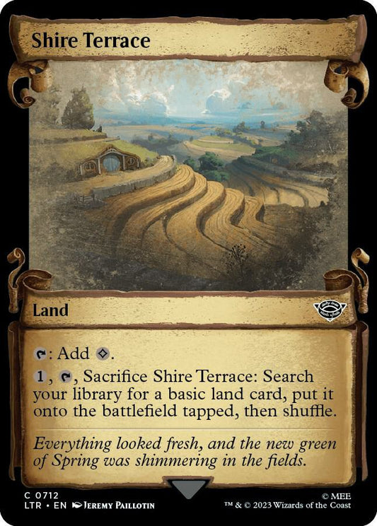 Shire Terrace (Showcase Scrolls) #712 Universes Beyond: The Lord of the Rings: Tales of Middle-Earth