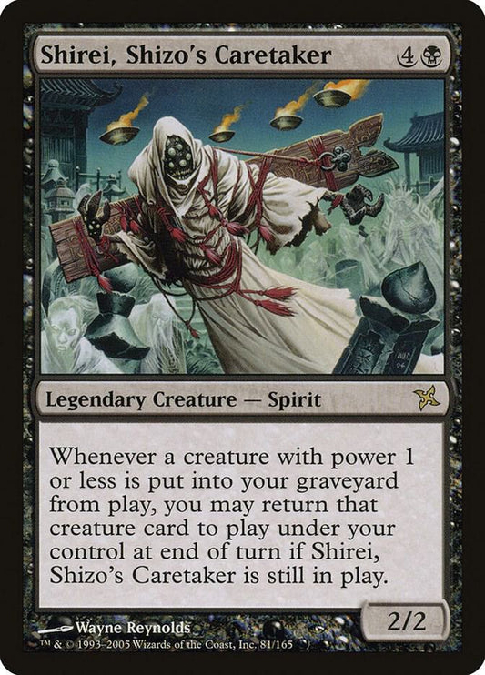 Shirei, Shizo's Caretaker #81 Betrayers of Kamigawa