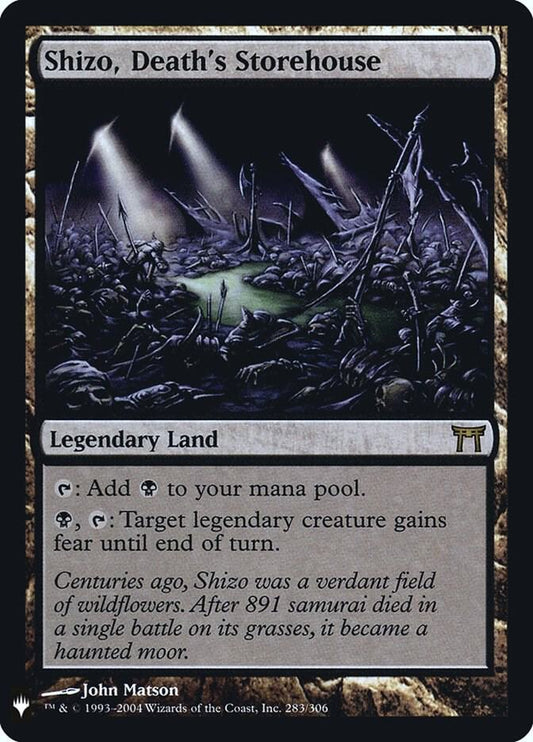 Shizo, Death's Storehouse #283 FOIL The List Reprints
