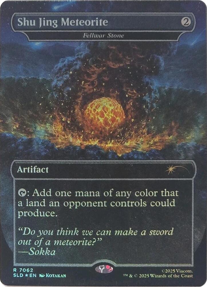 Shu Jing Meteorite (Fellwar Stone) #7062 FOIL Secret Lair Drop Series