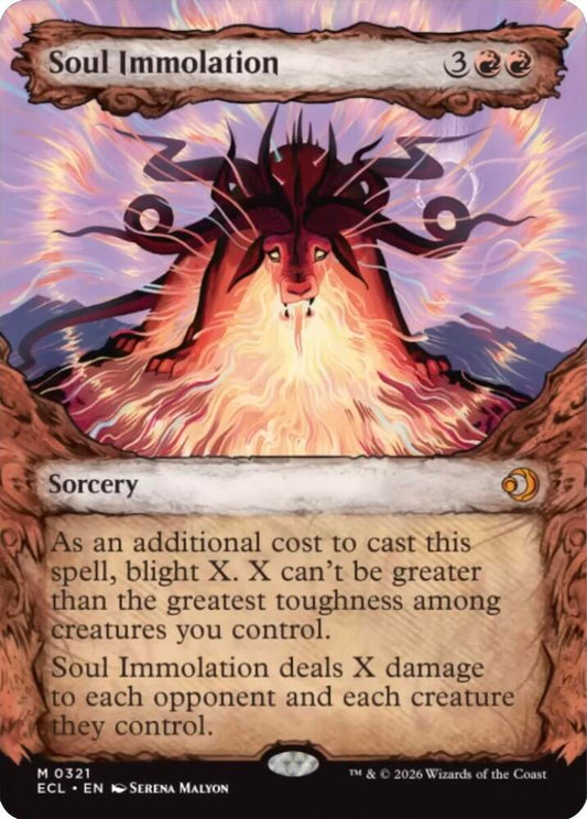 Soul Immolation (Showcase) #321 Lorwyn Eclipsed