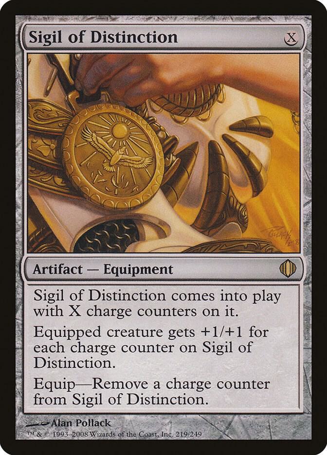 Sigil of Distinction #219 FOIL Shards of Alara
