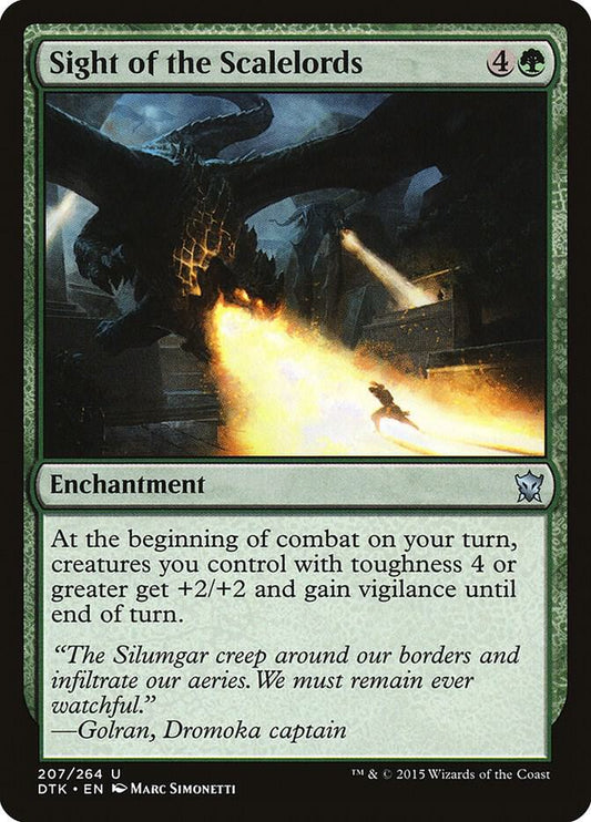 Sight of the Scalelords #207 Dragons of Tarkir