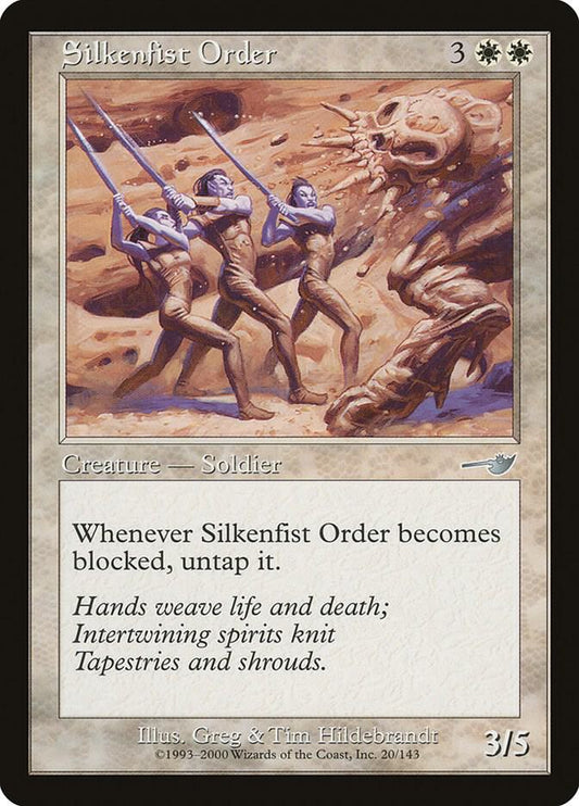 Silkenfist Order #20 FOIL Nemesis